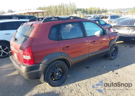 2006 Hyundai Tucson Limited/Gls from USA, damaged, VIN KM8JN12D96U372607